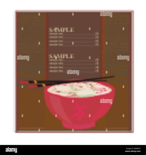 template of asian food menu Stock Vector Image & Art - Alamy