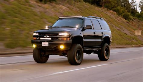 “My Ninja” 2003 Chevy Tahoe Z71. 9 inch RCD Lift. | Chevy tahoe, Chevy ...