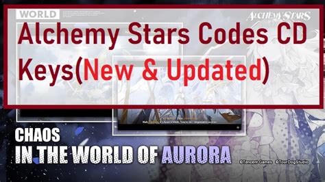 Alchemy Stars Codes: Redeem Codes Wiki [November 2024] - MrGuider