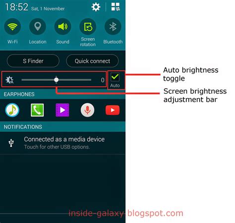 Inside Galaxy: Samsung Galaxy S5: How to Adjust Screen Brightness in ...