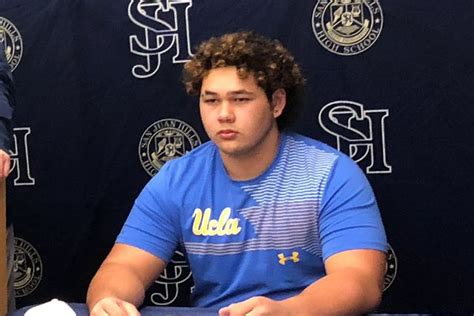 UCLA Football Recruiting: 4-Star OL Sean Rhyan Is Officially a Bruin! - Bruins Nation