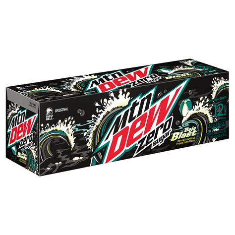 Mountain Dew Baja Blast Zero Sugar - 12pk/12 fl oz Cans – BrickSeek