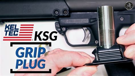 KEL-TEC KSG Grip Plug - Adds Storage Options - KEL TEC KSG Accessories by M*CARBO! - YouTube