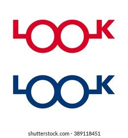 Look Logo Vector Stock Vector (Royalty Free) 389118451 | Shutterstock