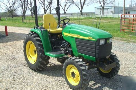 John Deere 4310 Compact Utility Tractor Service Manual Download - John Deere Tractors