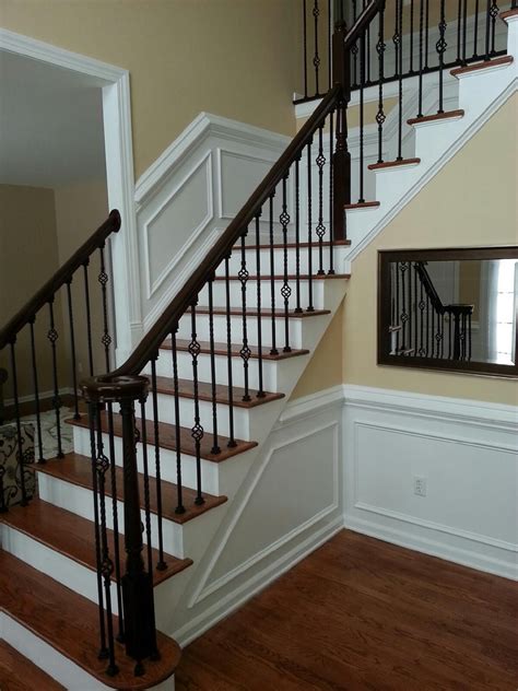 Pin by JL Molding on Staircase wainscoting | Stair runner carpet, Stair ...