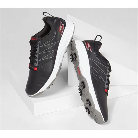 Skechers | Go Golf Torque Waterproof Mens Golf Shoes | Black ...