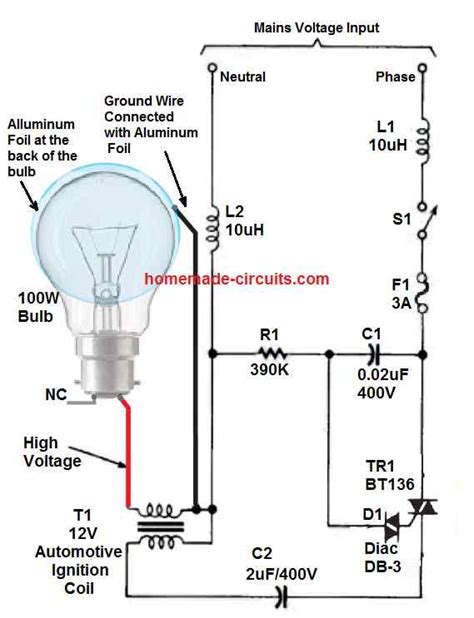 Make this Plasma Ball Circuit – Homemade Circuit Projects