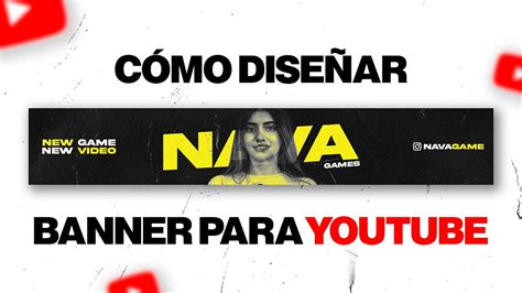 Cómo diseñar banner para Youtube + Plantilla GRATIS 🔥 Tutorial Photoshop CC 2024 Fácil y Rápido ...