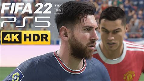 FIFA 22 MESSI vs RONALDO | PS5 Gameplay Legend Difficulty Career Mode ...