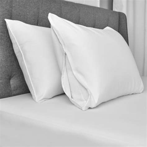 Simply Essential™ Microfiber Standard/Queen Pillow Protectors (Set of 2 ...