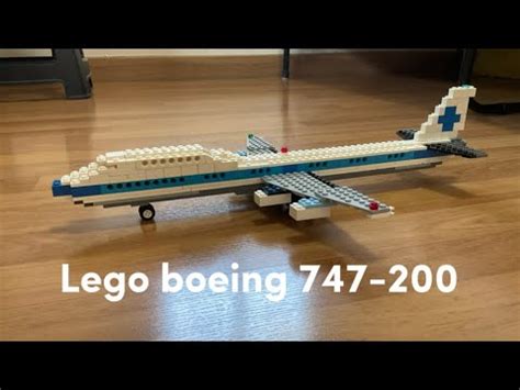 Lego Boeing 747-200 - YouTube