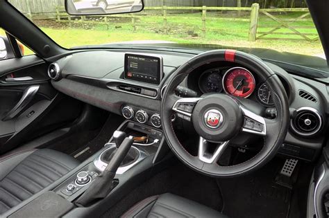 Abarth 124 Spider 2016 - Car Review - Interior | Honest John