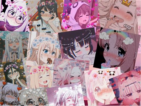 Aesthetic Anime Collage Desktop Wallpapers - Wallpaper Cave