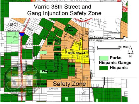 Varrio 38th Street in South Los Angeles | StreetGangs.Com