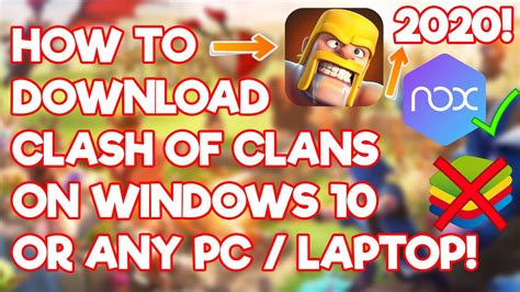 (100% SAFE!!!) HOW TO DOWNLOAD CLASH OF CLANS ON PC (WINDOWS 10/8/7) OR ...