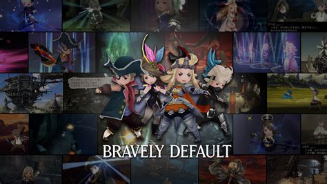 bravely, fantasy, 1080P, default, fighting, anime, 3ds, adventure, nintendo, action, rpg HD ...