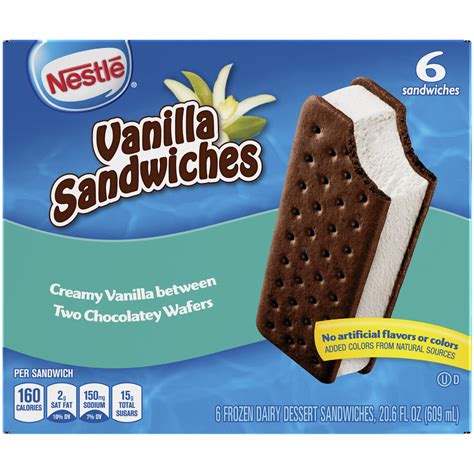 Nestle Ice Cream Sandwich Nutrition Facts | Besto Blog