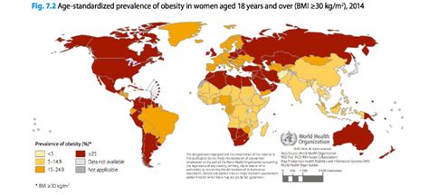 Los países más obesos del Mundo (MAPAMUNDI) | Sophimania