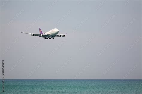 Andaman sea near Phuket International Airport. Thailand Stock Photo ...