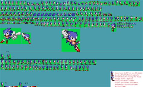 The Complete Sonic 1 Sprite Sheet (V1.0) by 123455675 on DeviantArt