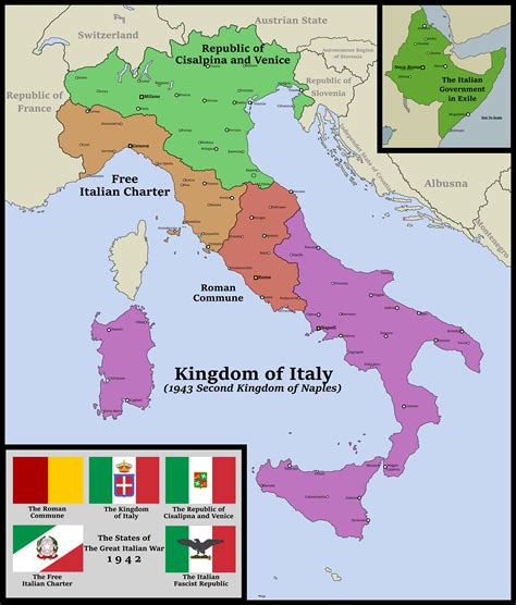 The States of The Great Italian War [OC] : r/imaginarymaps