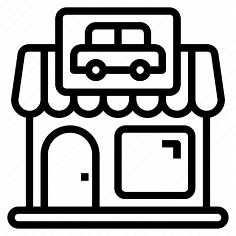 Car, dealer, dealership, shop, showroom, store icon - Download on Iconfinder