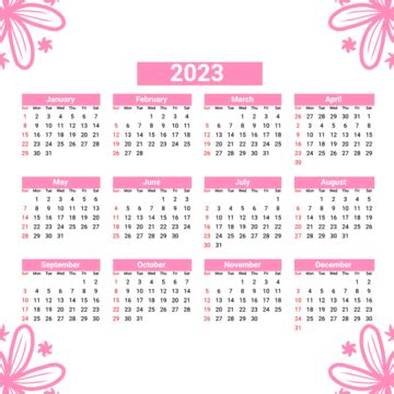 Pink 2023 PNG Transparent Images Free Download | Vector Files | Pngtree