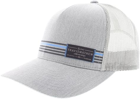 Travis Mathew Sully Hat Snapback Heather Grey : Amazon.co.uk: Sports ...