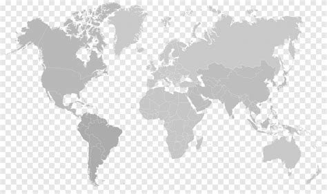 World map Globe Microsoft PowerPoint, gray world map, globe, presentation png | PNGEgg