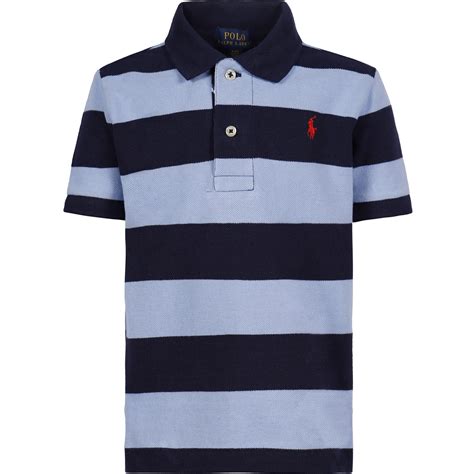 Polo Ralph Lauren Boys Navy & Blue Polo Shirt - BAMBINIFASHION.COM