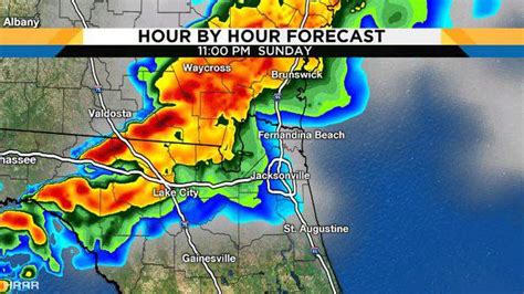 Weather Map Jacksonville Fl - World Of Light Map