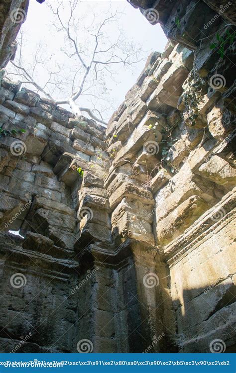 Cambodia, an Abandoned City in the Jungle of Angkor Wat. Stock Photo ...