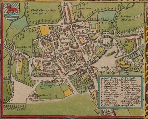 In 1605 Oxford was still a walled city, but several colleges had been ...