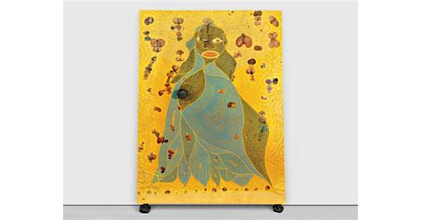 Chris Ofili: The Holy Virgin Mary, 1996 | David Zwirner