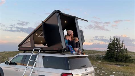 Overland Vehicle Systems Bushveld II Hard Shell Roof Top Tent Person ...