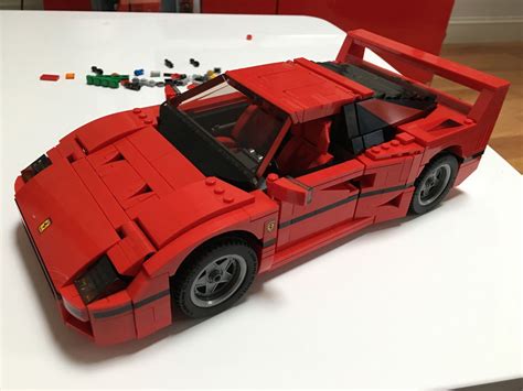 I built a Ferrari F40 Lego set, and no, I will not apologize - The Verge