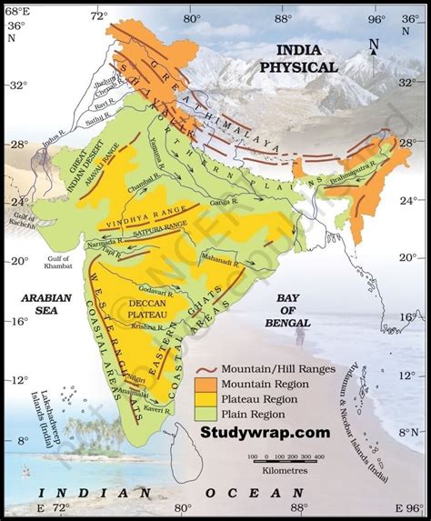 Peninsular Plateau - Features & Physiographic Division - Study Wrap