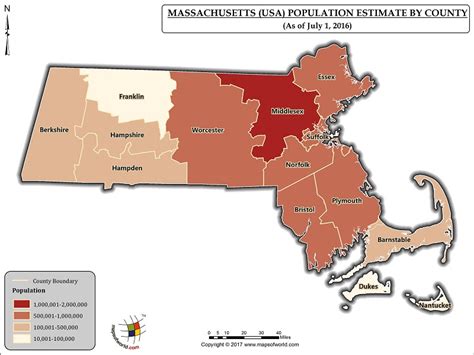 What is the Population of Massachusetts - Answers