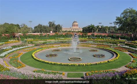 The Mughal Gardens of Delhi's Rashtrapati Bhavan will henceforth be ...