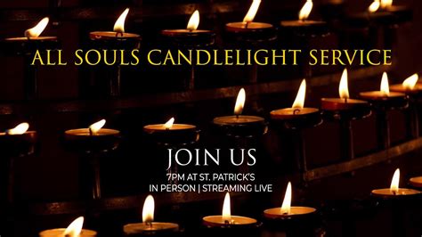 All Souls Candlelight Service Nov 2nd 2022 @ 7pm - YouTube