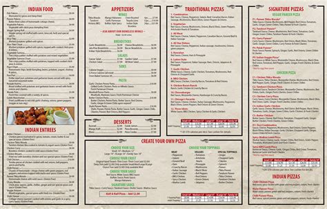 The Original Chicago's Pizza & Curry - Elk Grove menu in Elk Grove, California, USA