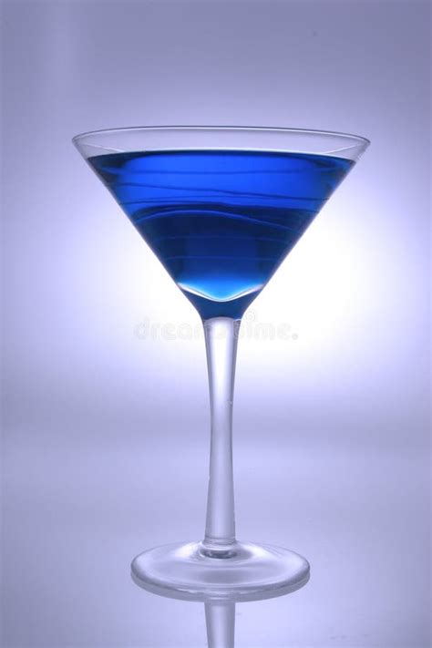 Blue Cocktail stock photo. Image of drunk, cocktail, empty - 378856