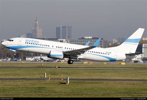 Aircraft Photo of SP-ESB | Boeing 737-8Q8 | Enter Air | AirHistory.net #512665