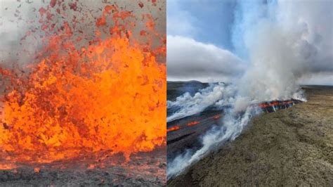 Iceland volcano erupts in Reykjavik after small earthquakes