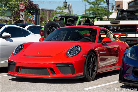 Red Porsche 911 GT3 - BenLevy.com