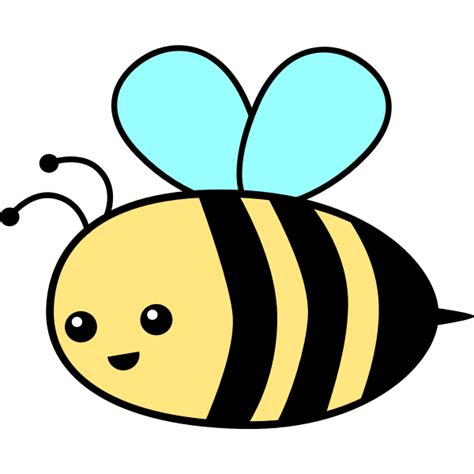 Cute bee cartoon | Free SVG