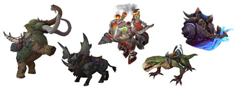 Warcraft Mounts: Patch 10.0.7