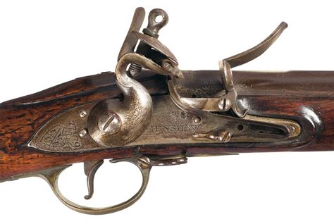 Henshaw Marked Brown Bess Flintlock Musket