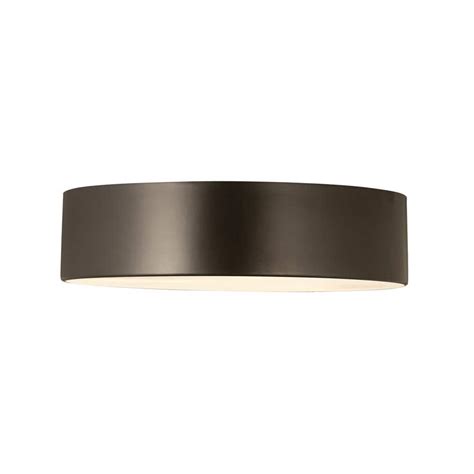 Harley 20 in. 4-Light Bronze Flush Mount 2302F4-BRZ - The Home Depot